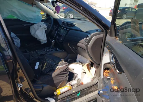 2017 Nissan Rogue Sl из США, поврежденный, VIN 5N1AT2MV0HC760741